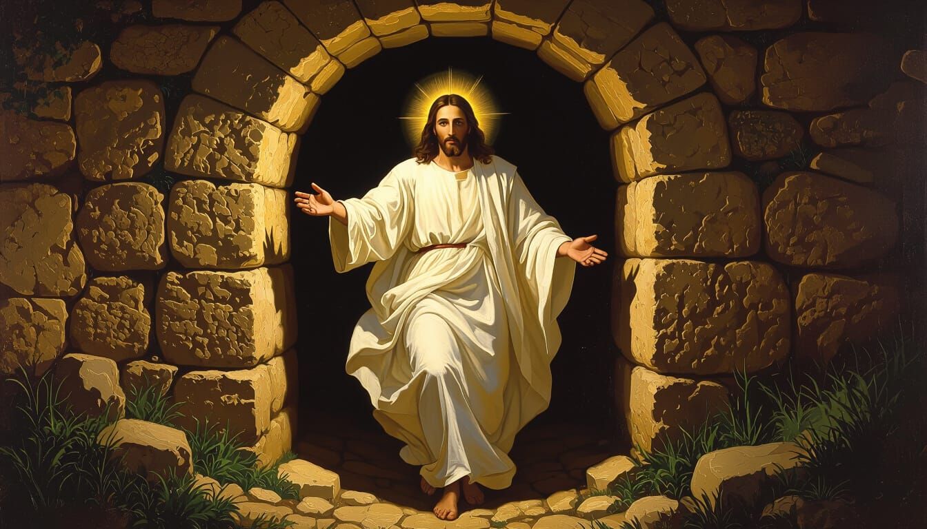 Jesus Christ Resurrection From The Tomb
