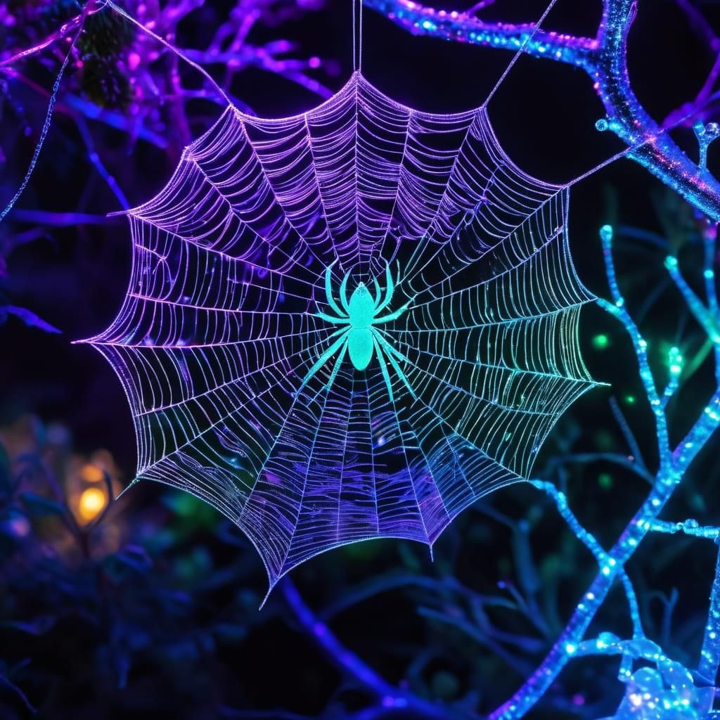 Neon spiderwoman 