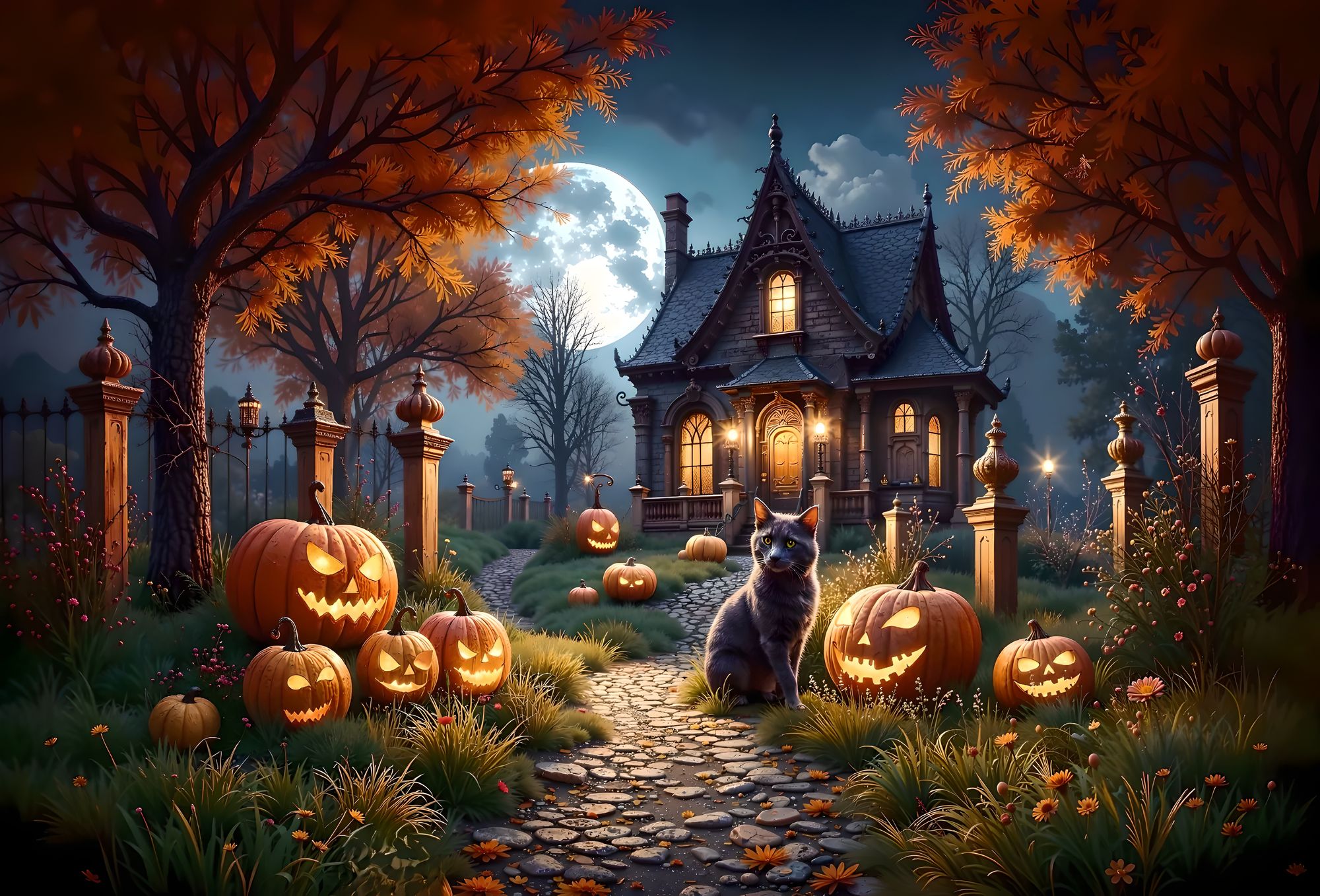 Midnight at Pumpkin Hollow