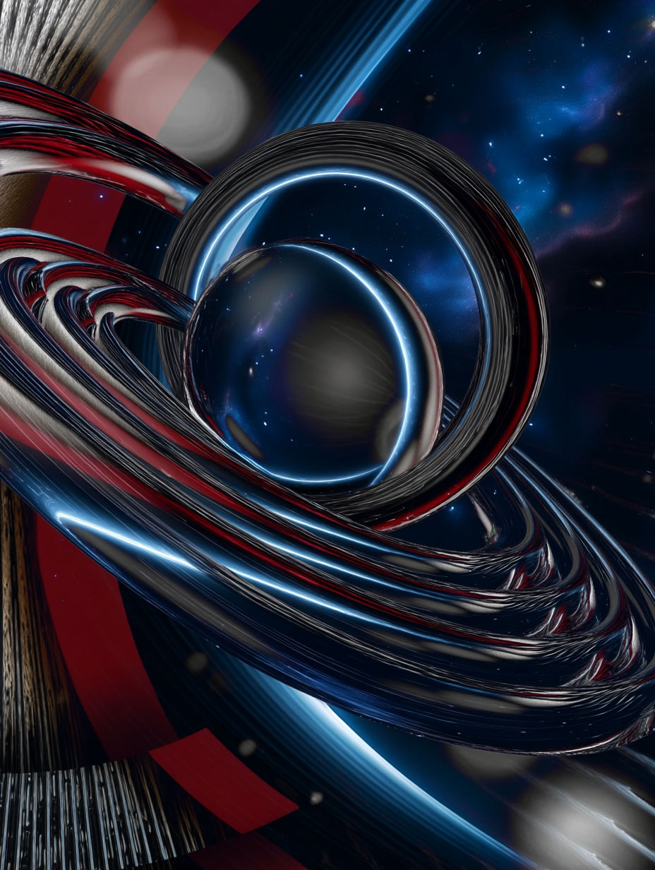 Interstellar Metallic Planetary System