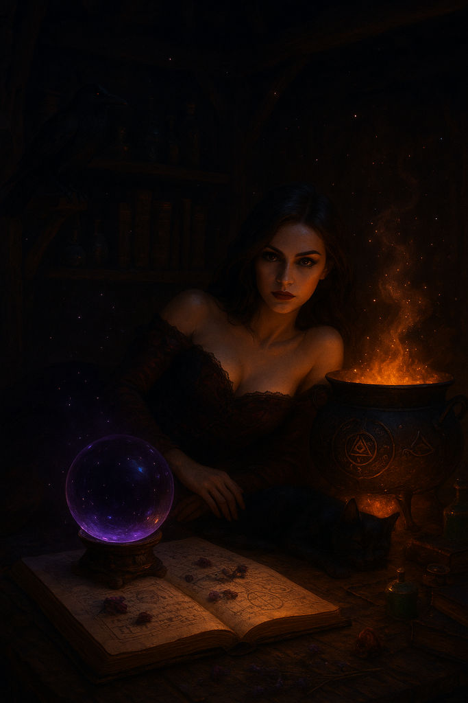 "THE ENCHANTRESS'S GAZE" 2