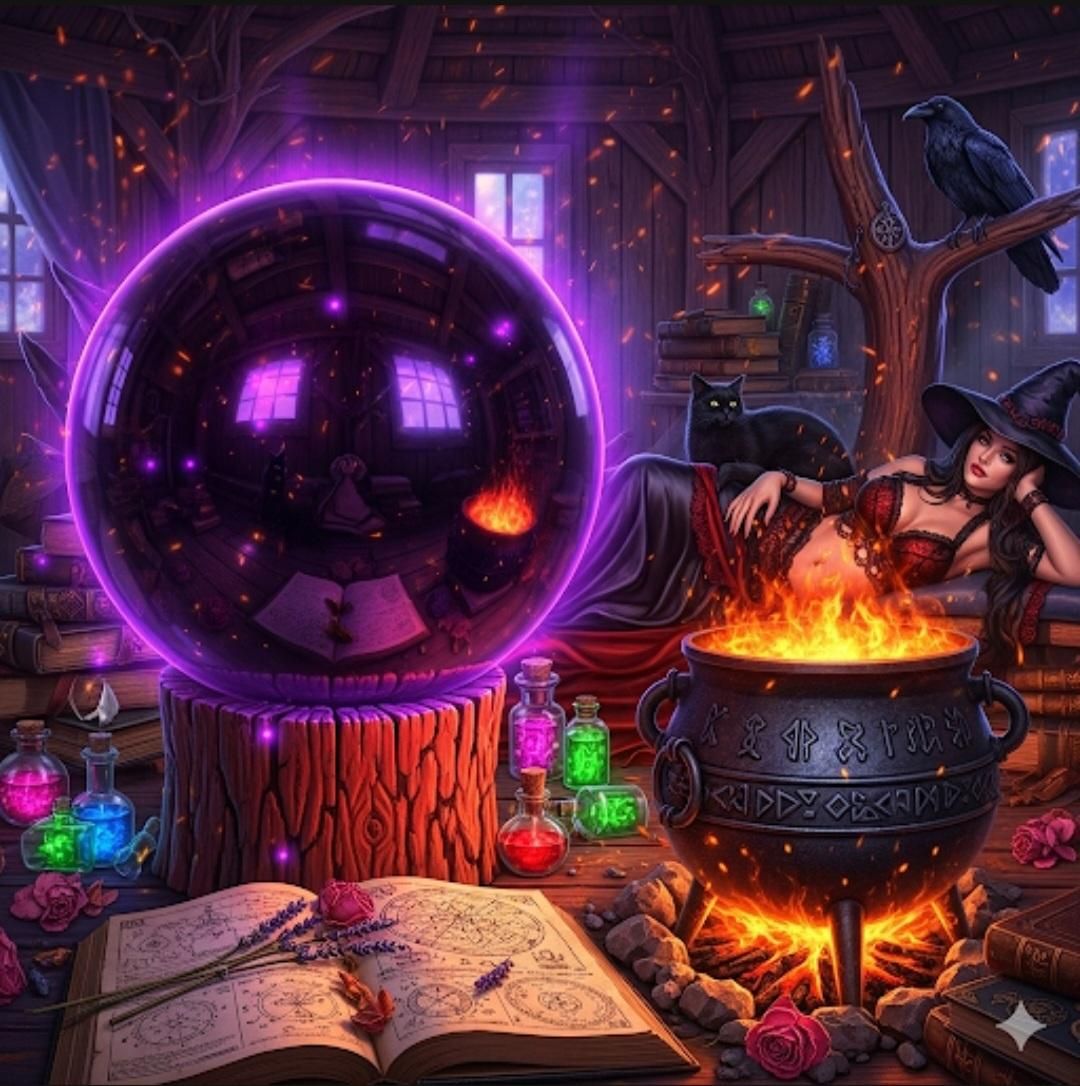 "THE ENCHANTRESS'S GAZE" 5