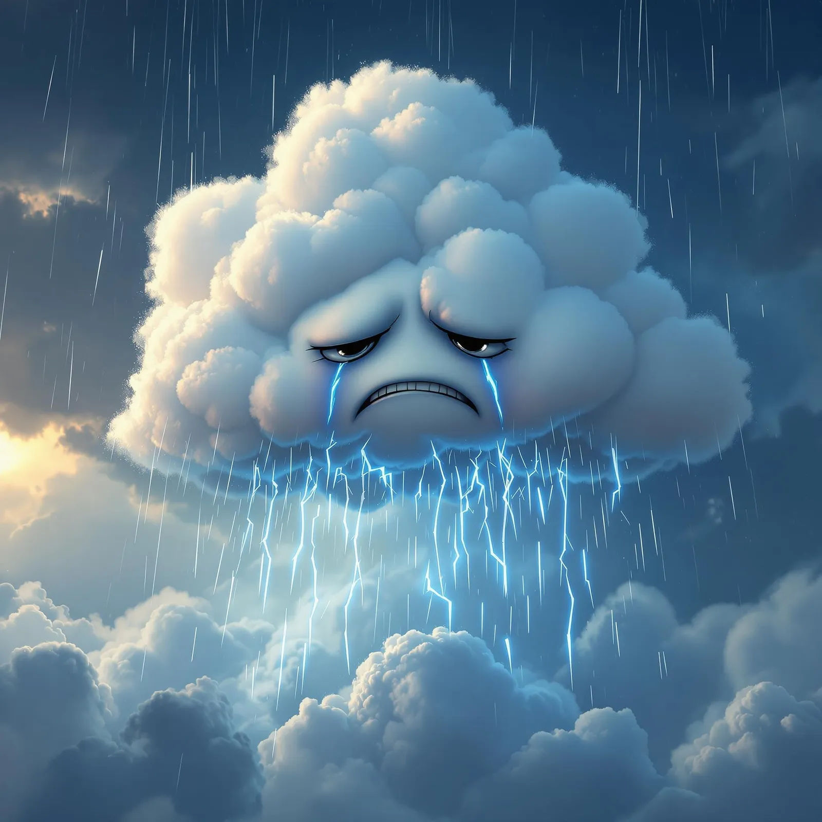 Cloudy sadness