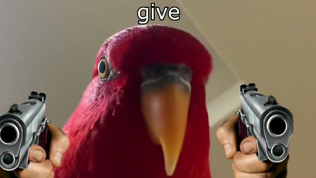 red birb