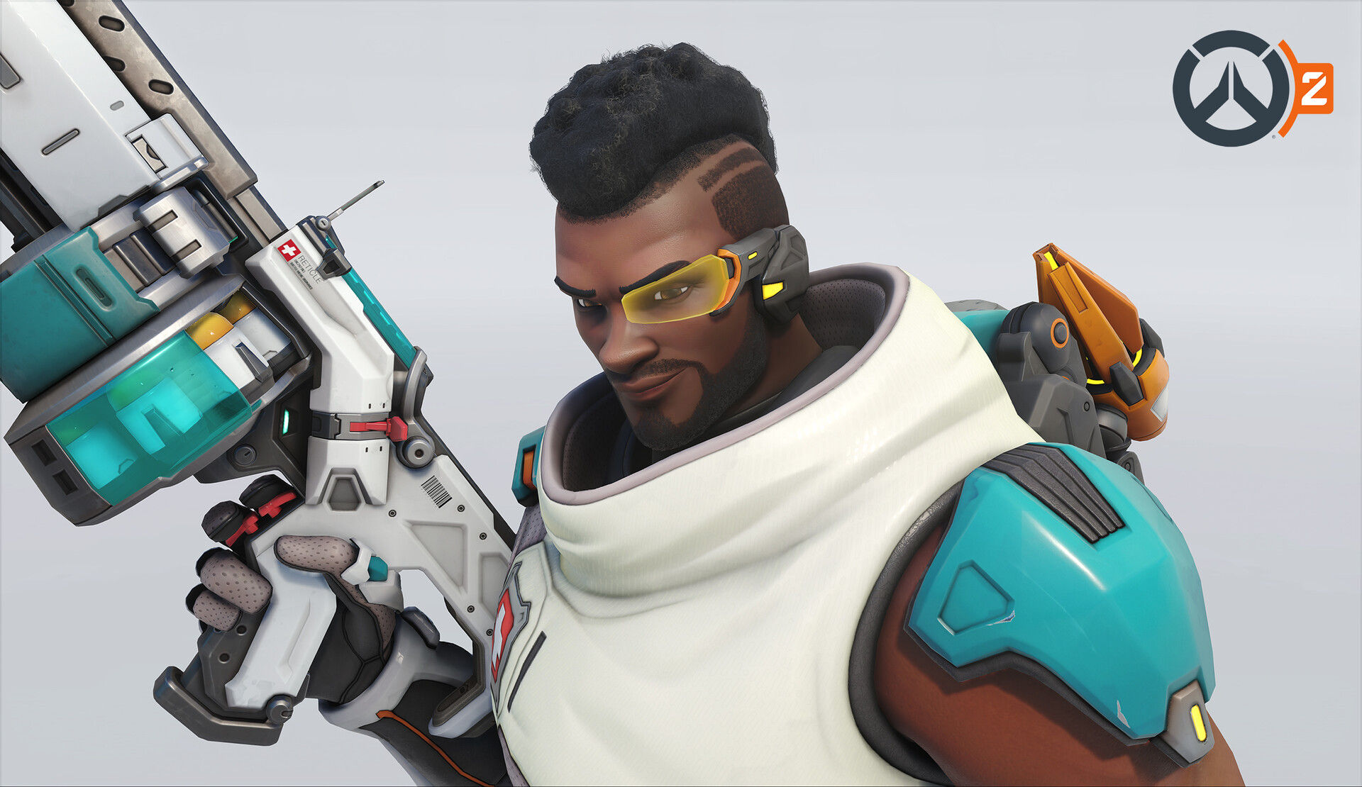 Baptise from Overwatch 2 in Dark Fantasy realism 