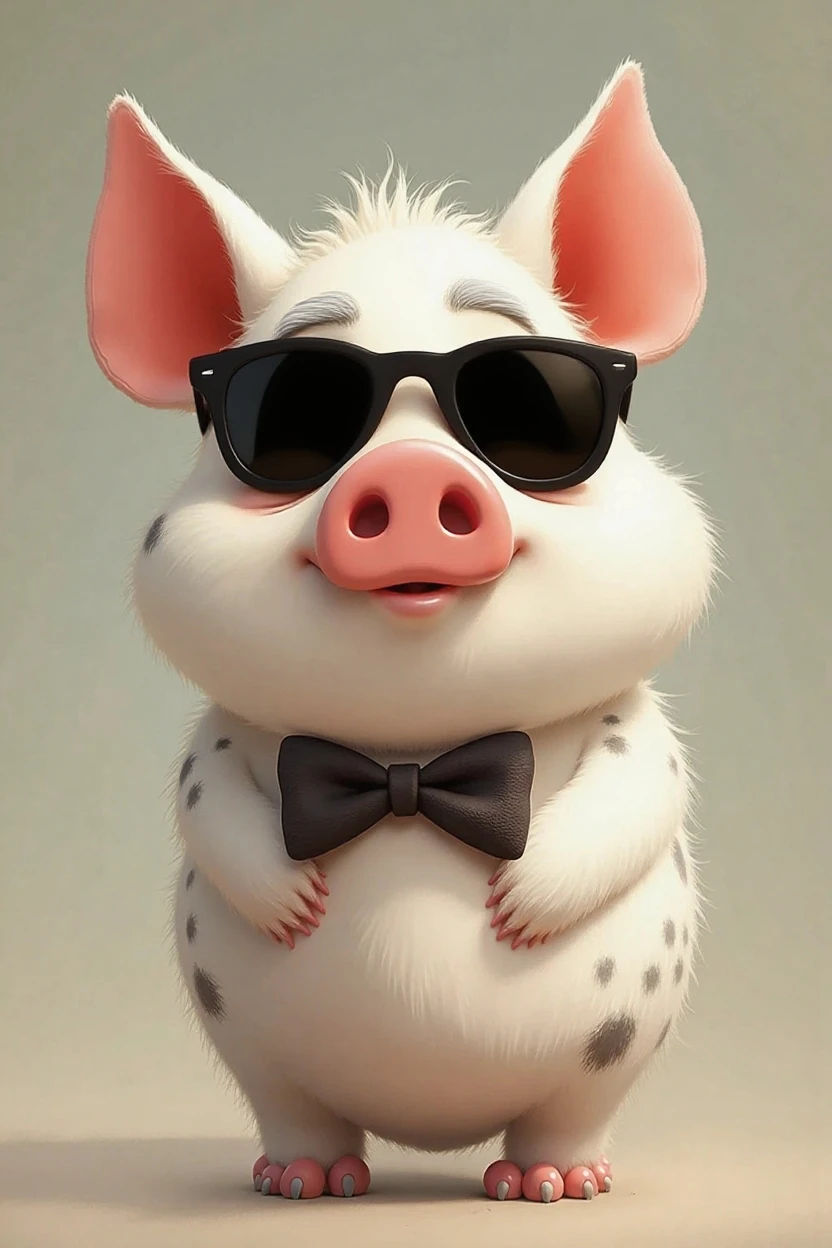 Generate o image of pigs from this above image put him on lake tahoe shire laughing at other pigs play in water put a life jacket on him