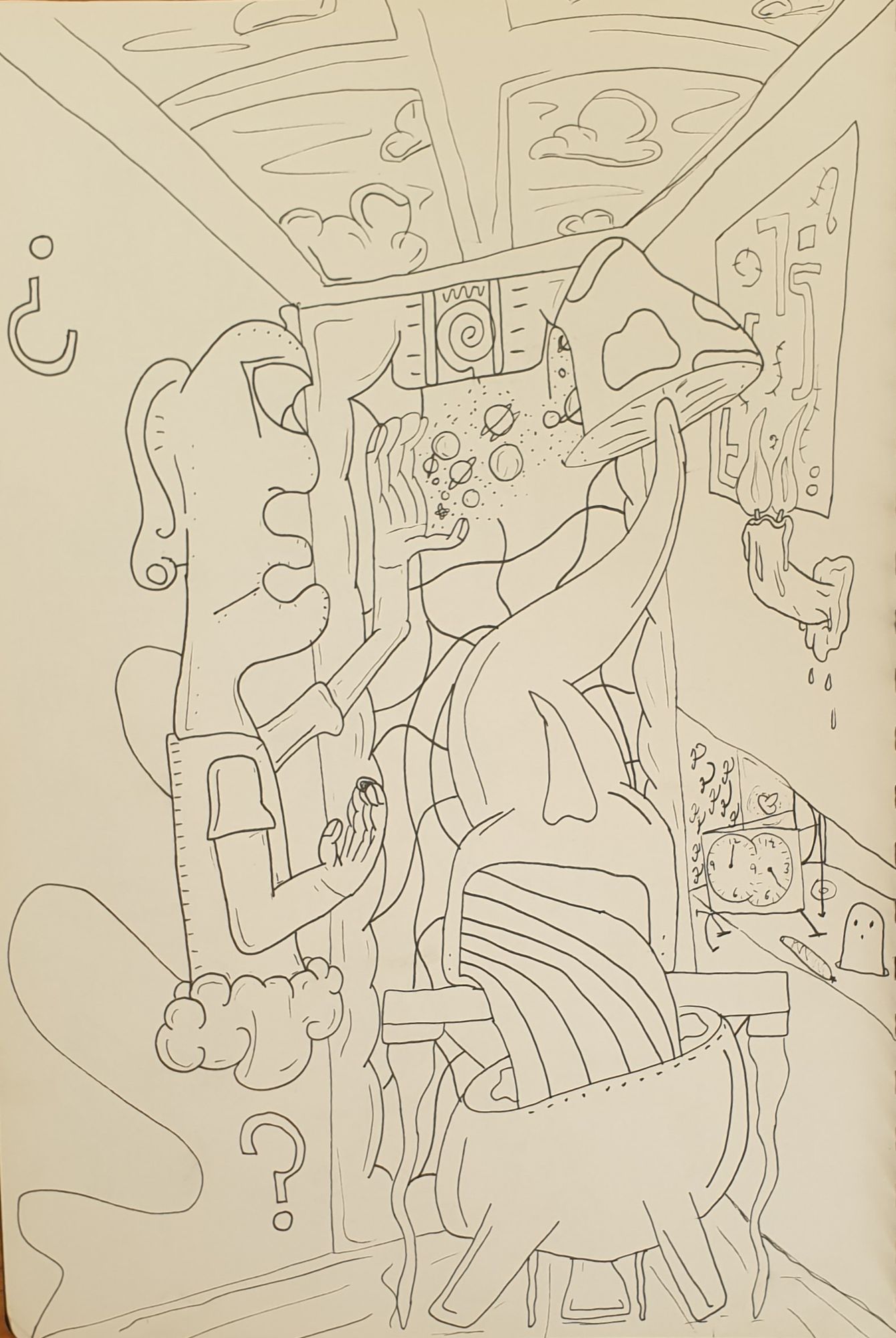 Inter-dimensional shaman researching the 3rd eye