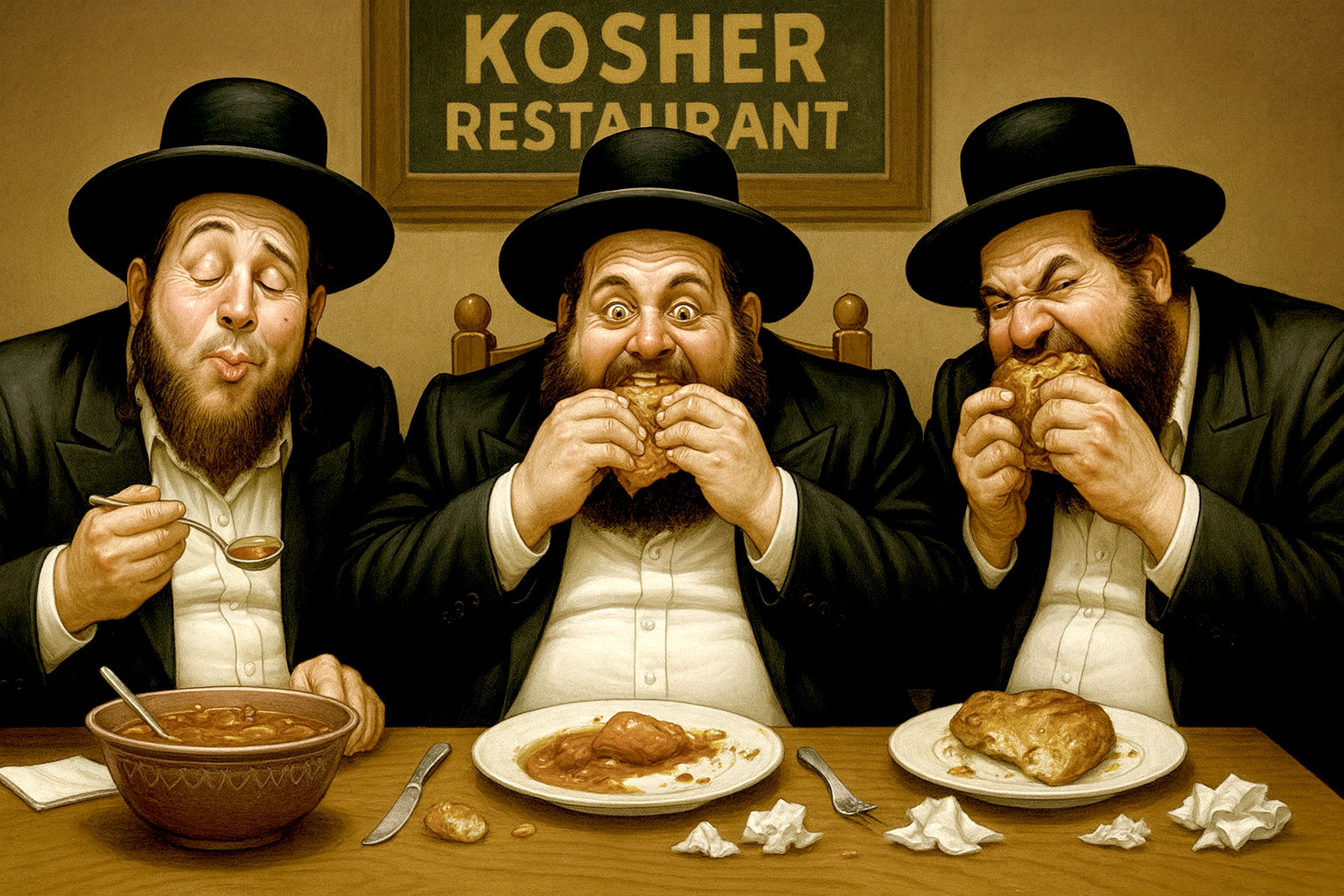 Devouring with ravenousness