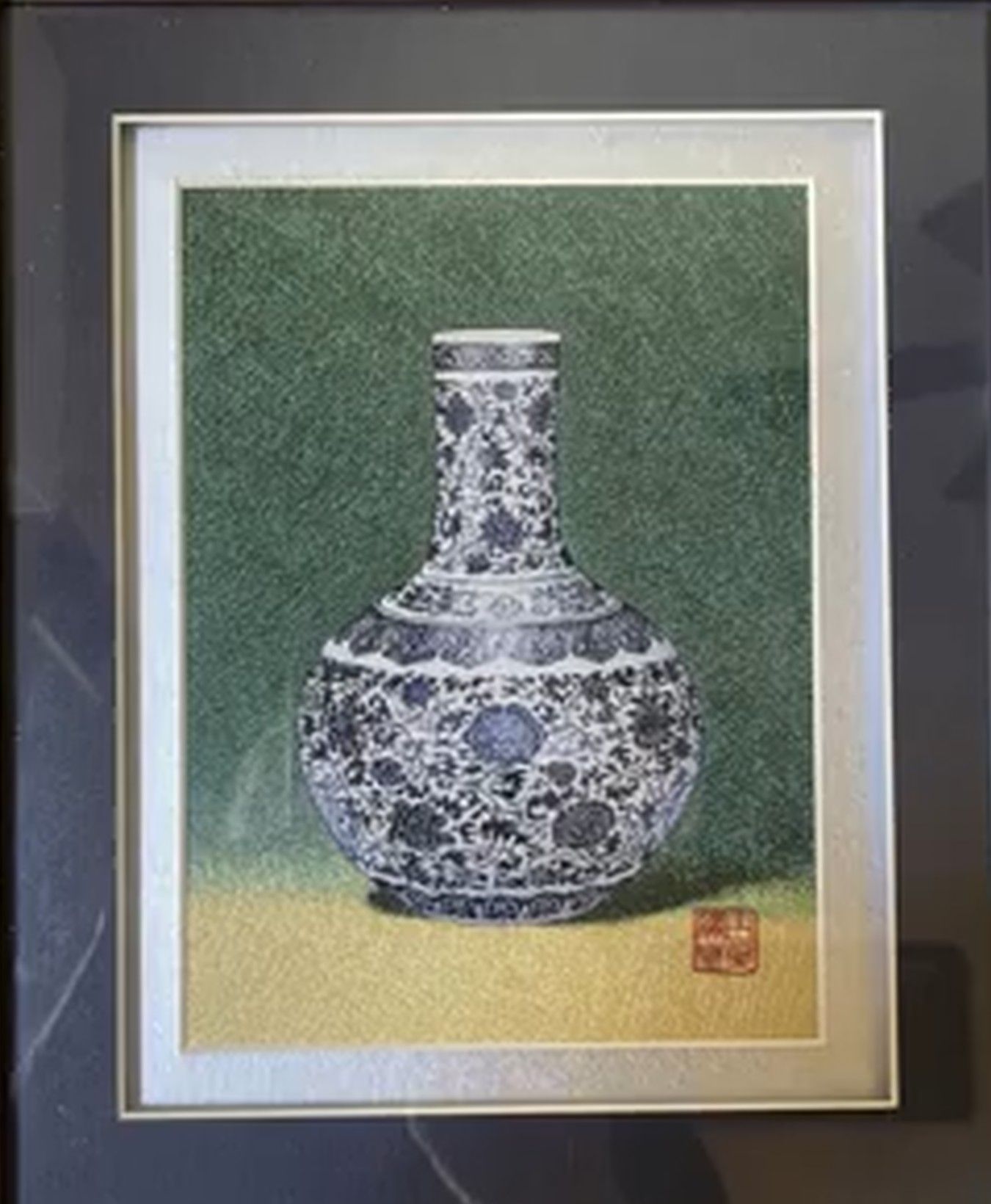 painting of amphora