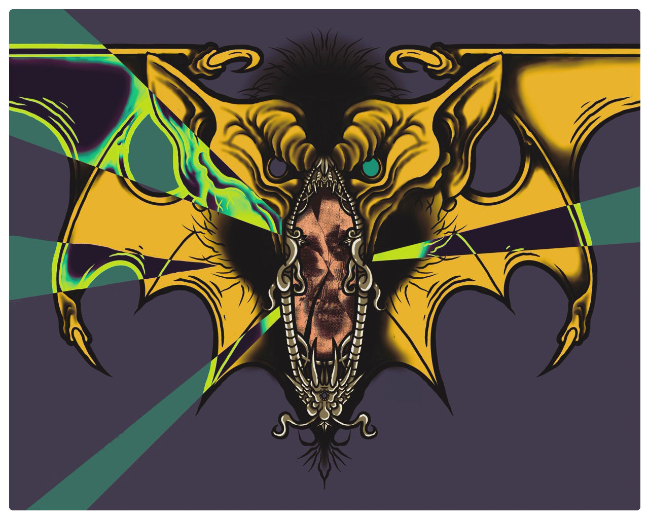 Colorful eldritch dark magic wraith with a cloak made of crystals opening a portal Zdzisław Beksiński 8k resolution 