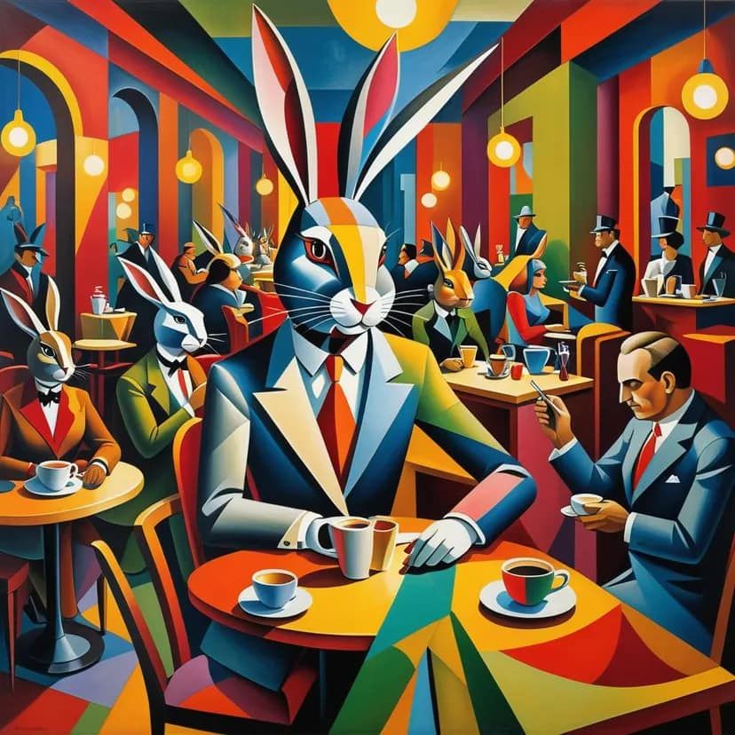 a breathtaking, intricately detailed illustration of a surreal landscape featuring an alluring woman, rendered in ultra-high resolution with...