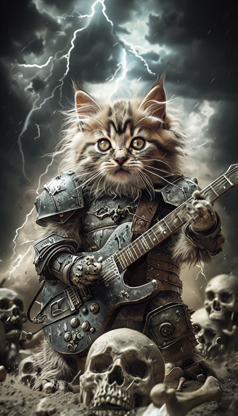 An orc holding a battle axe