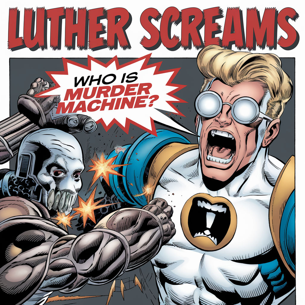 luther screams: who is murder machine?