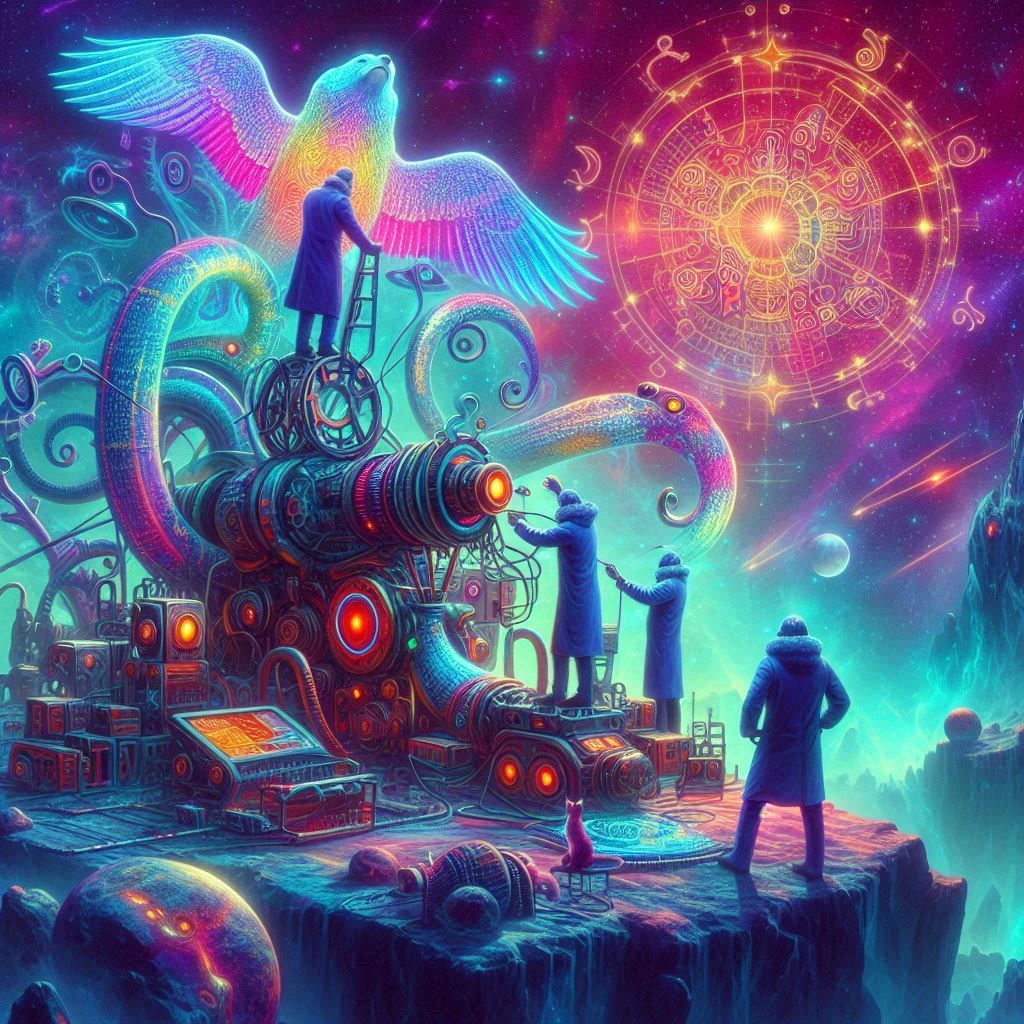 installing the bio-sampo on a barren asteroid