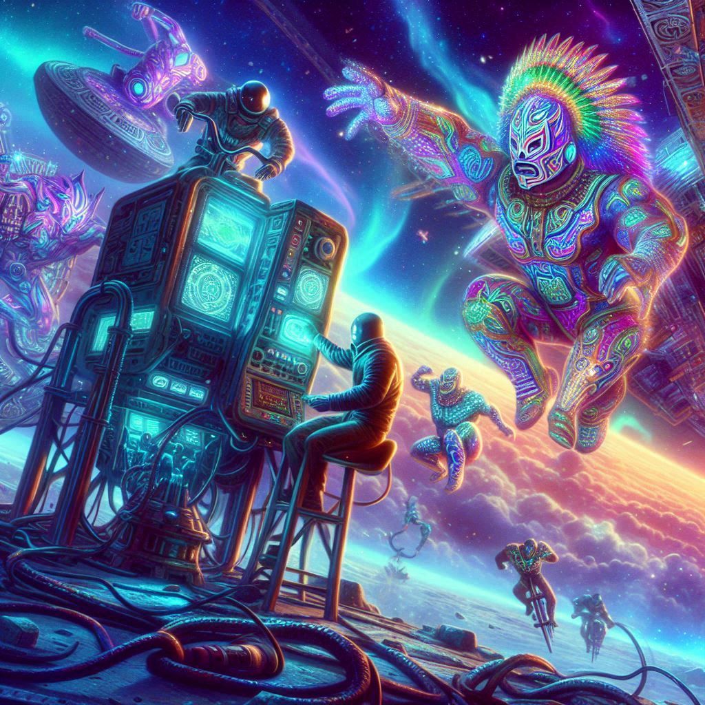 installing the bio-sampo on a barren asteroid