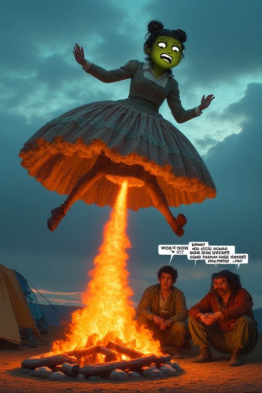 caption, words, text:  "thank you! i'm so happy you like it!" gross distorted polydiminsional holographic being with grotesque surreal disto...