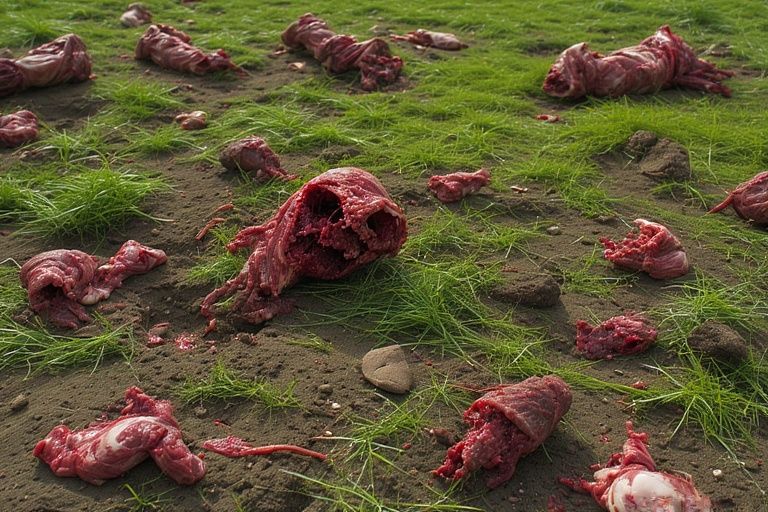 cursed photo of zombiecore. semihuman undead  ossified meat contortions  foggy abandoned ghostly battlefield. interwoven woodblock gristmill...