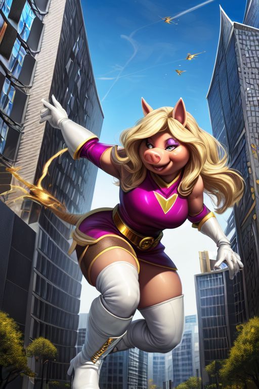 Pink Miss Piggy Ranger