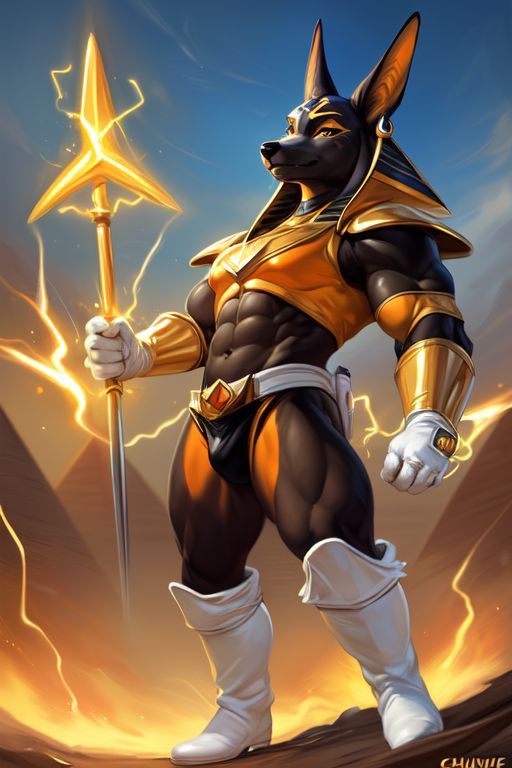 Gold Anubis Ranger