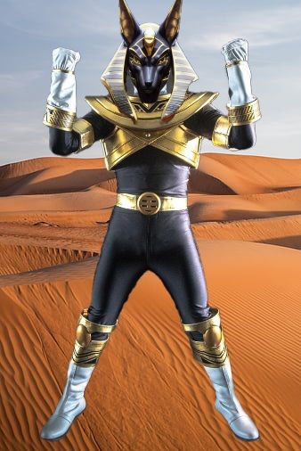 Gold Anubis Ranger Challenges You