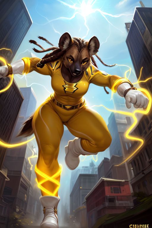 Yellow Hyena Ranger