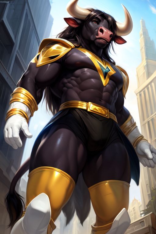 Gold Bull Ranger