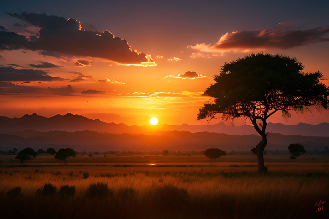 If I know a song of Africa..