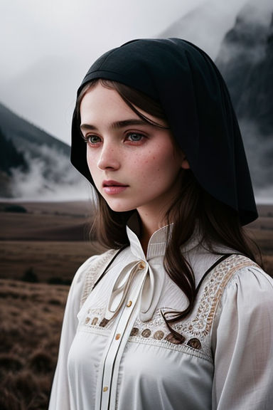 Amish haute couture...