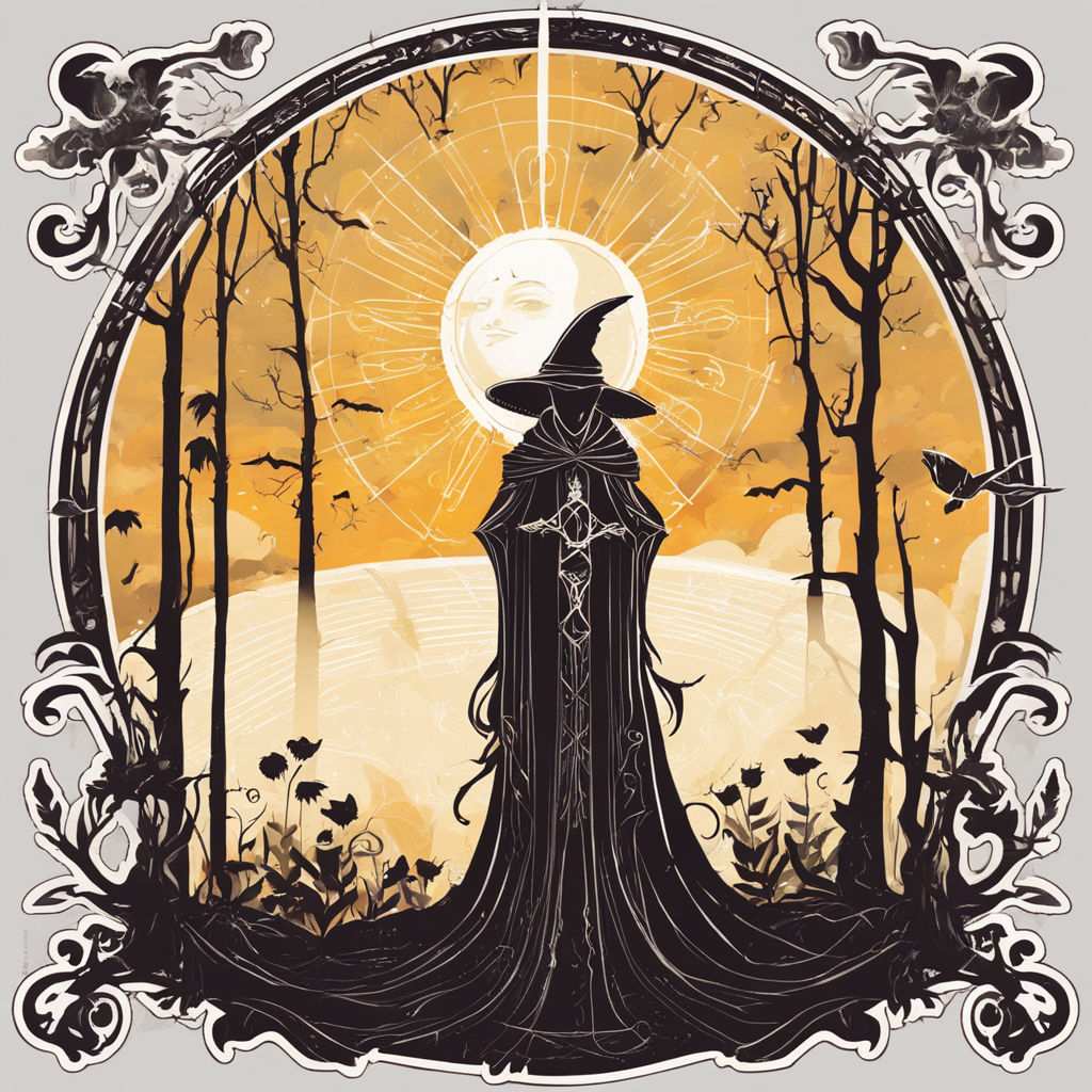 The witch of the sunset