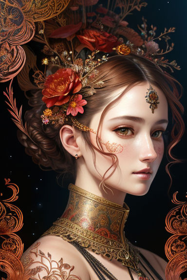 Be sure to wear some flowers in your hair..