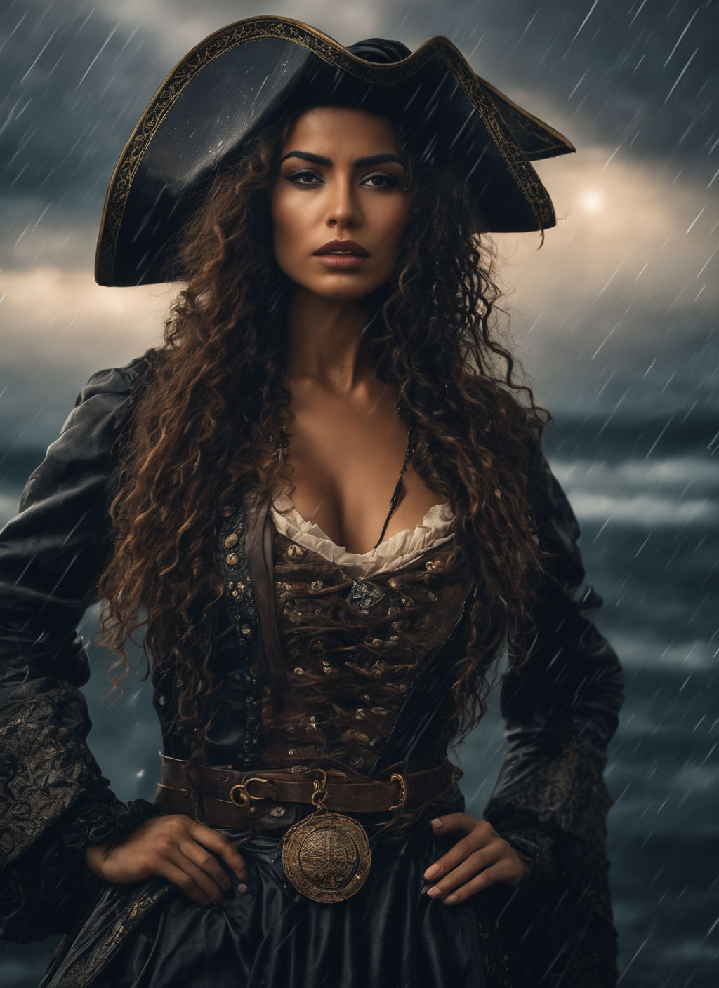 Being a pirate is a tough work. Weather conditions might be treacherous...