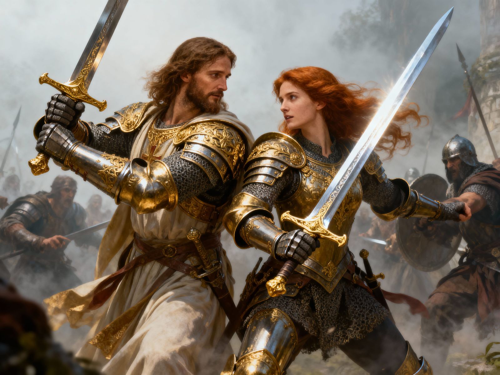 Jesus protect the women bravely.