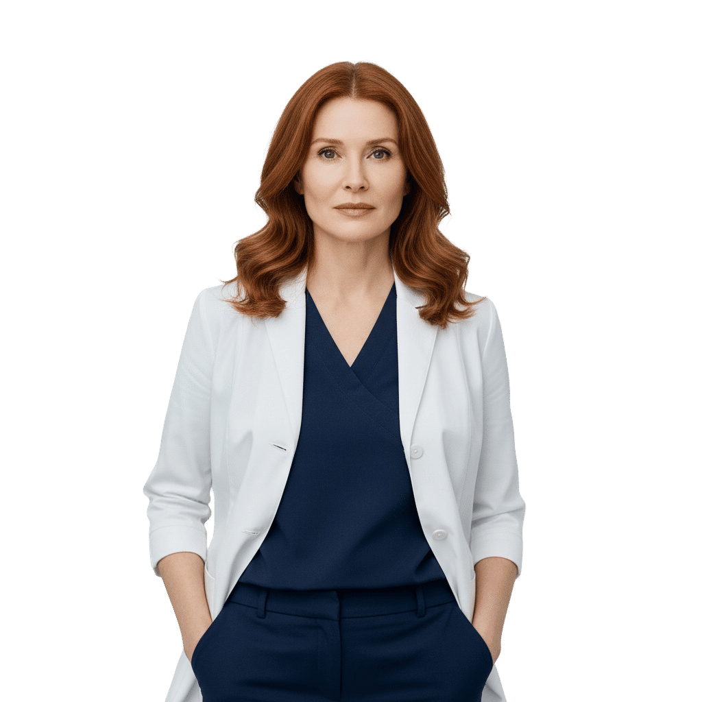 make a woman's expression haughty