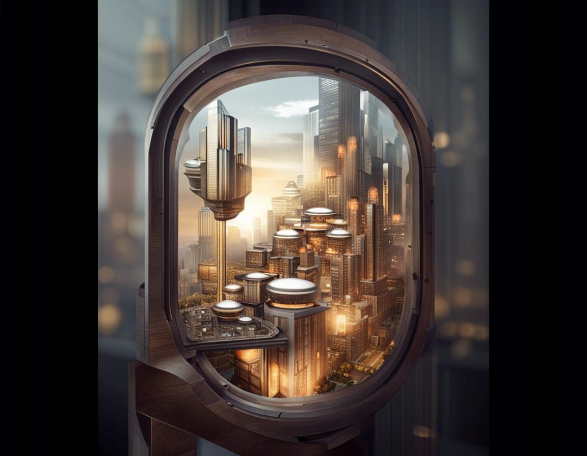 A colossal sci-fi Arch