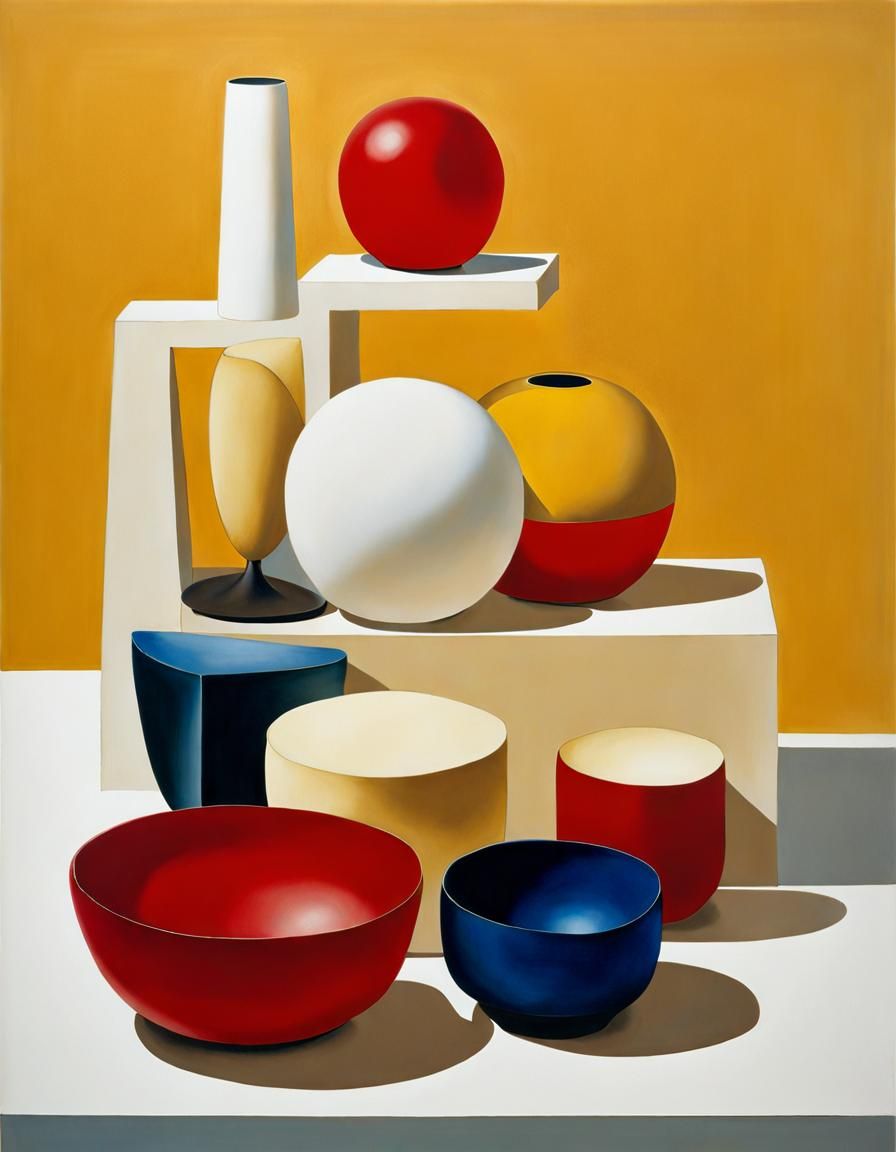 Mural with Deformed Chair