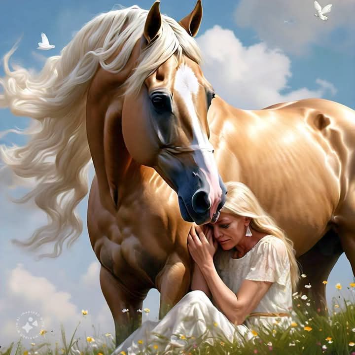 More realistic. Photo quality. Although, this horse is an angel with big beautiful wings that resemble the wings of a dragon on flight