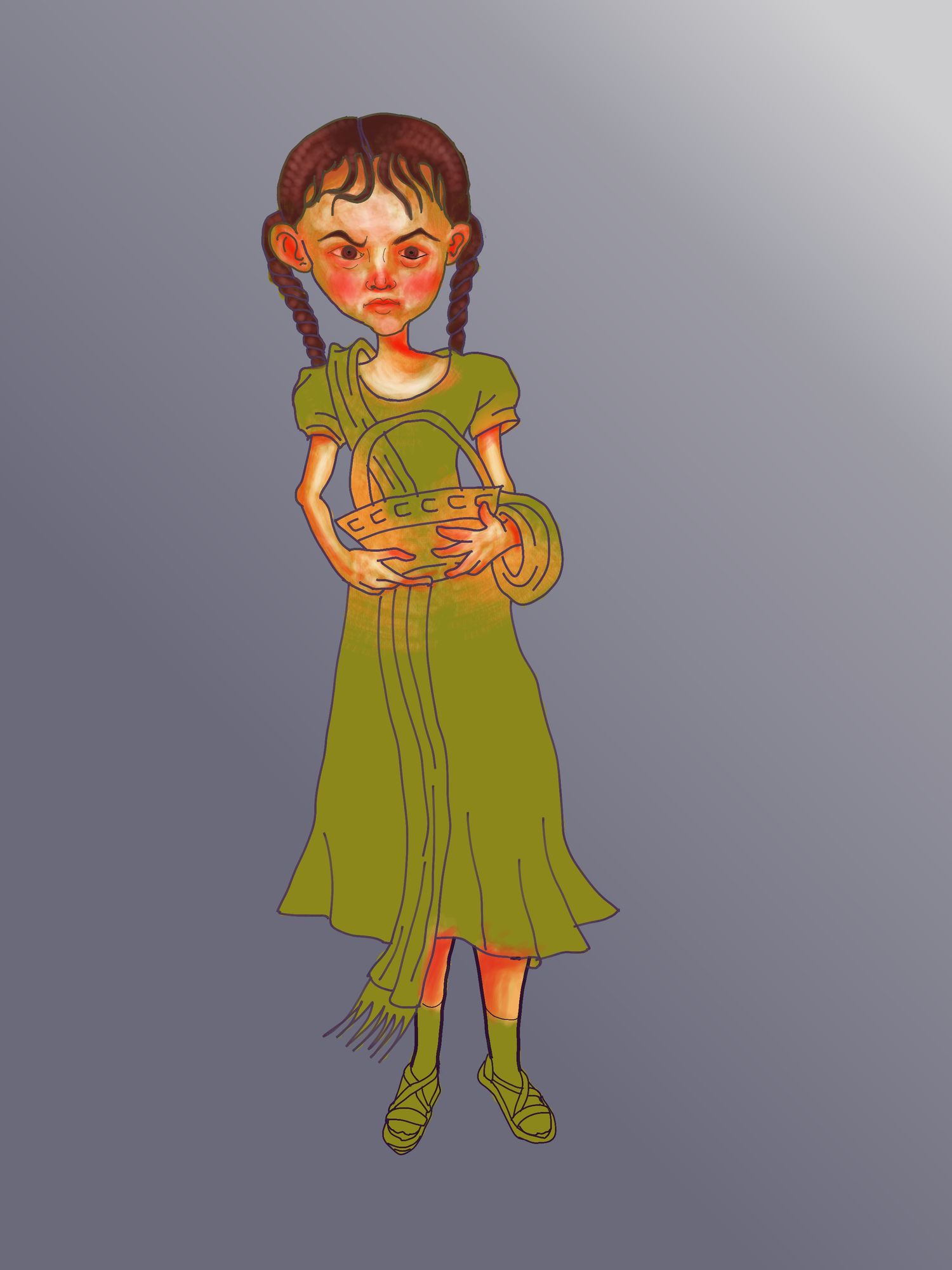 Una voz que parecía proceder de una criatura del subsuelo salió de entre la niebla y habló a Rogers y al inspector (bailarina de ballet) rom...