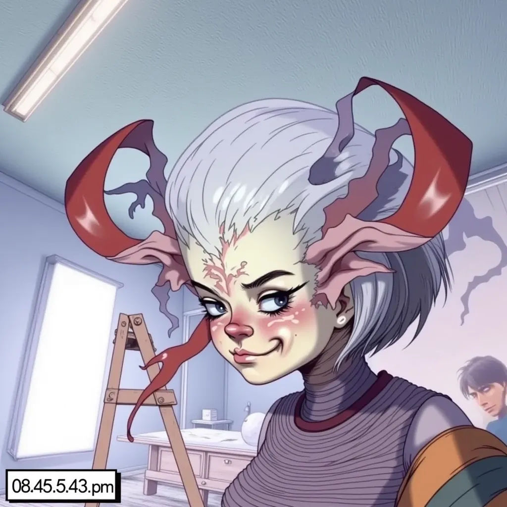 Algo se agitaba en la pizarra, rascando y chirriando: era una cifra equivocada que se había deslizado en la operación de aritmética, y todo ...