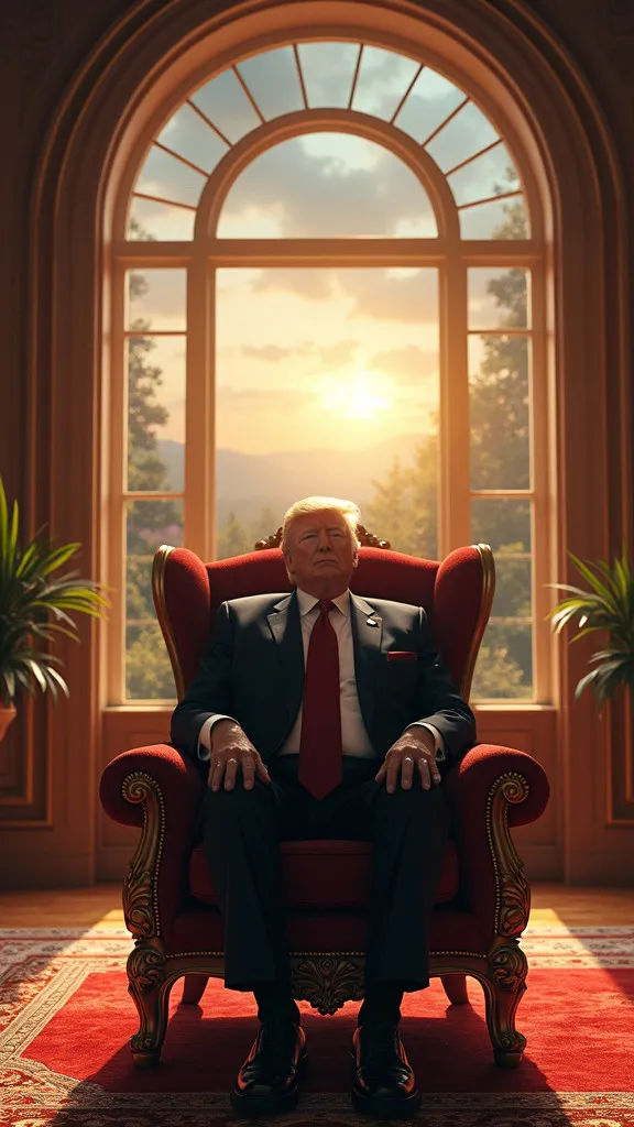 The background is changed to the palace