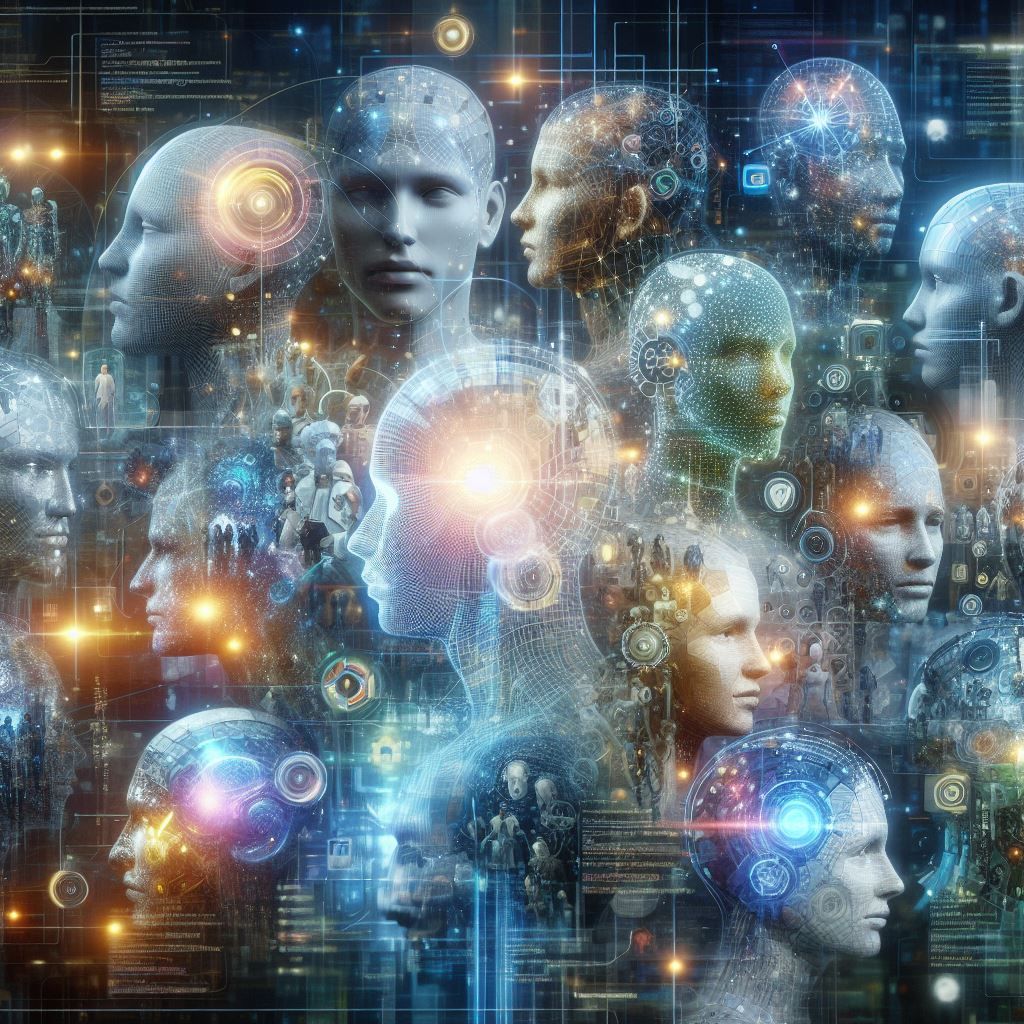 Unreal Engine deep color psychedelic art mixed media, panorama beautiful elegant  female Behance HD signature anime ,filmic in a fractal dig...