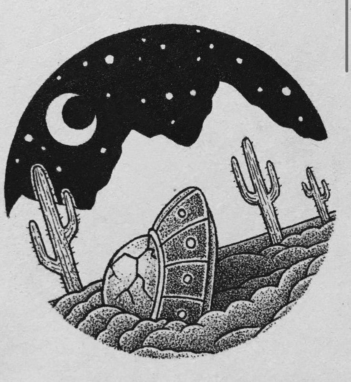 <lora:Fantasy Collage:1.0> <lora:Stone Age Silhouette:1.0> The silhouette of Cthulhu looming over a church