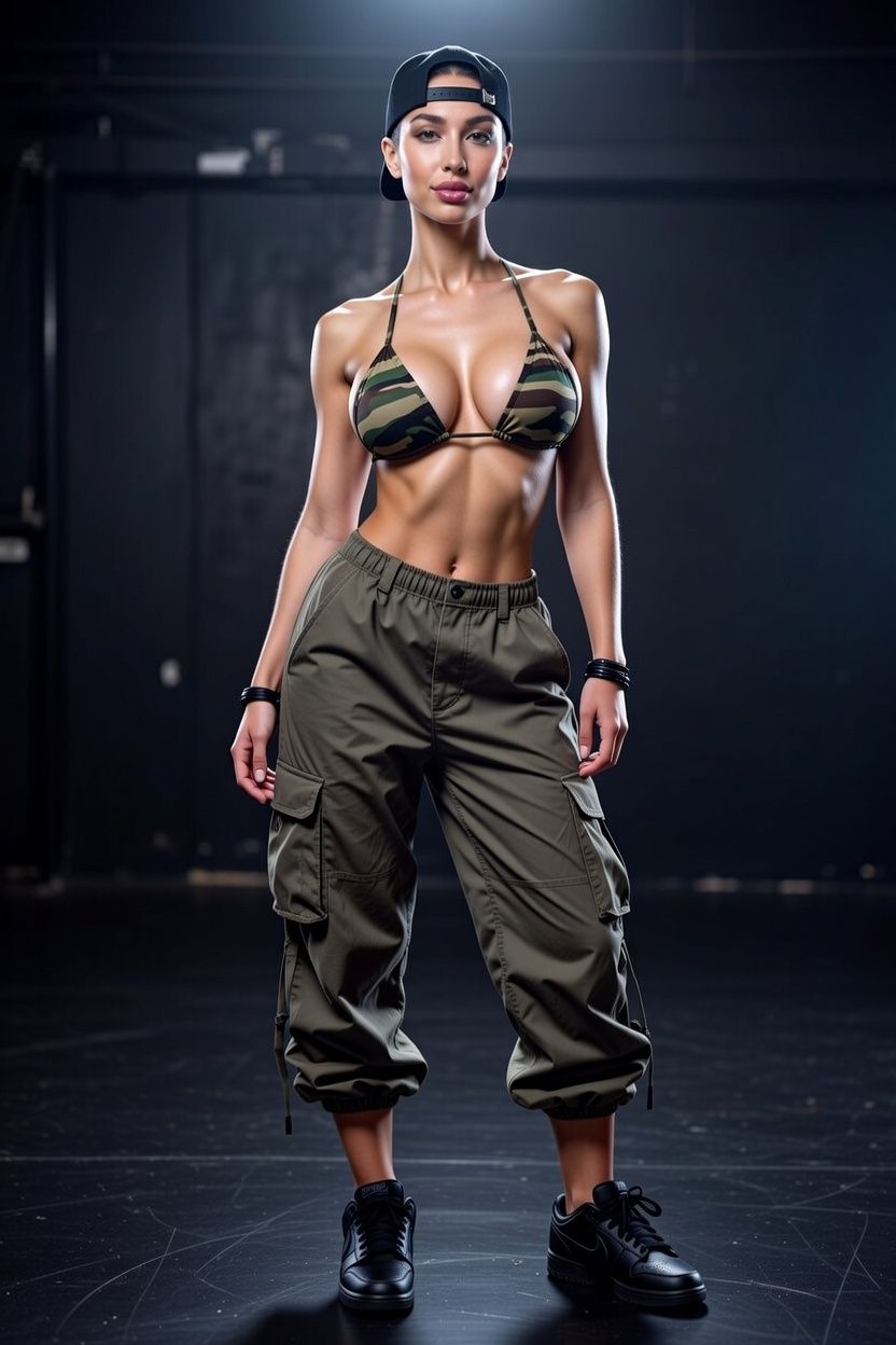 slow motion hip hop dancing.