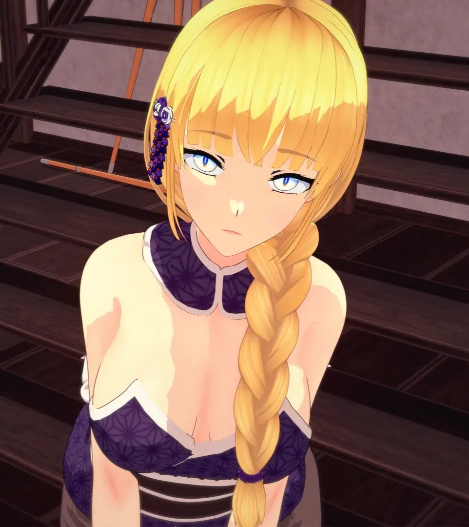 Edit the female character in the first image to have the same outfit as the female character in the second image  - Start Image 1