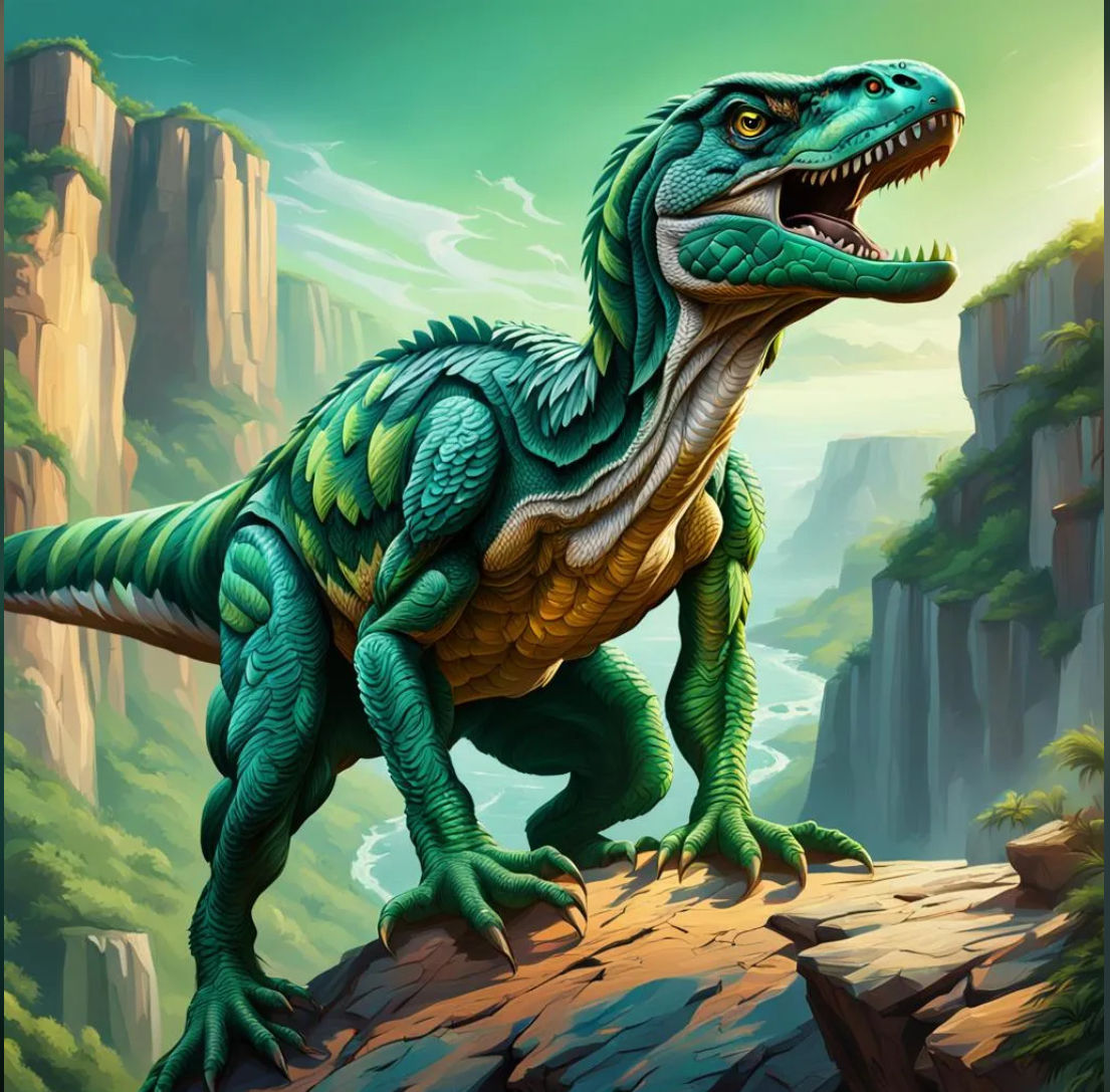 The green raptor