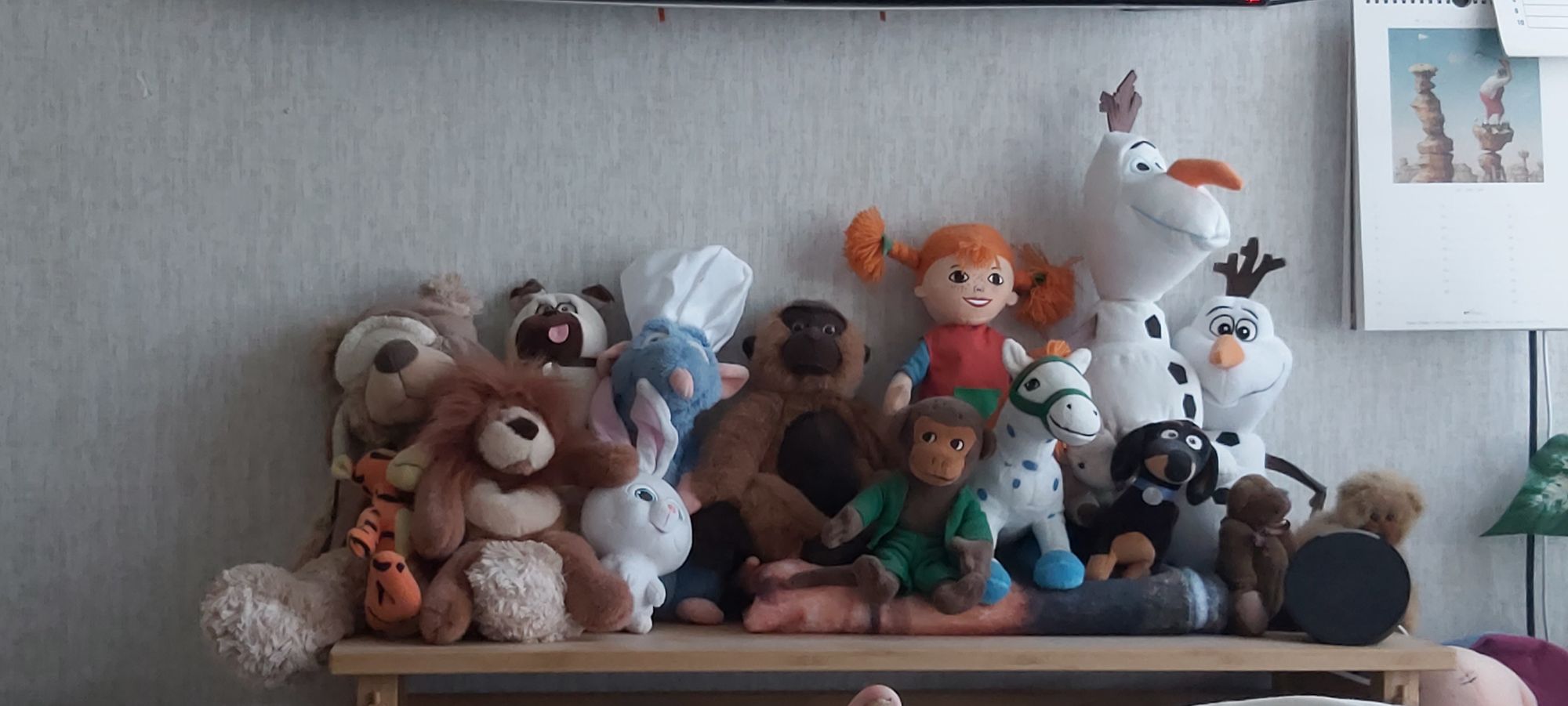 having fun together with Disney characters