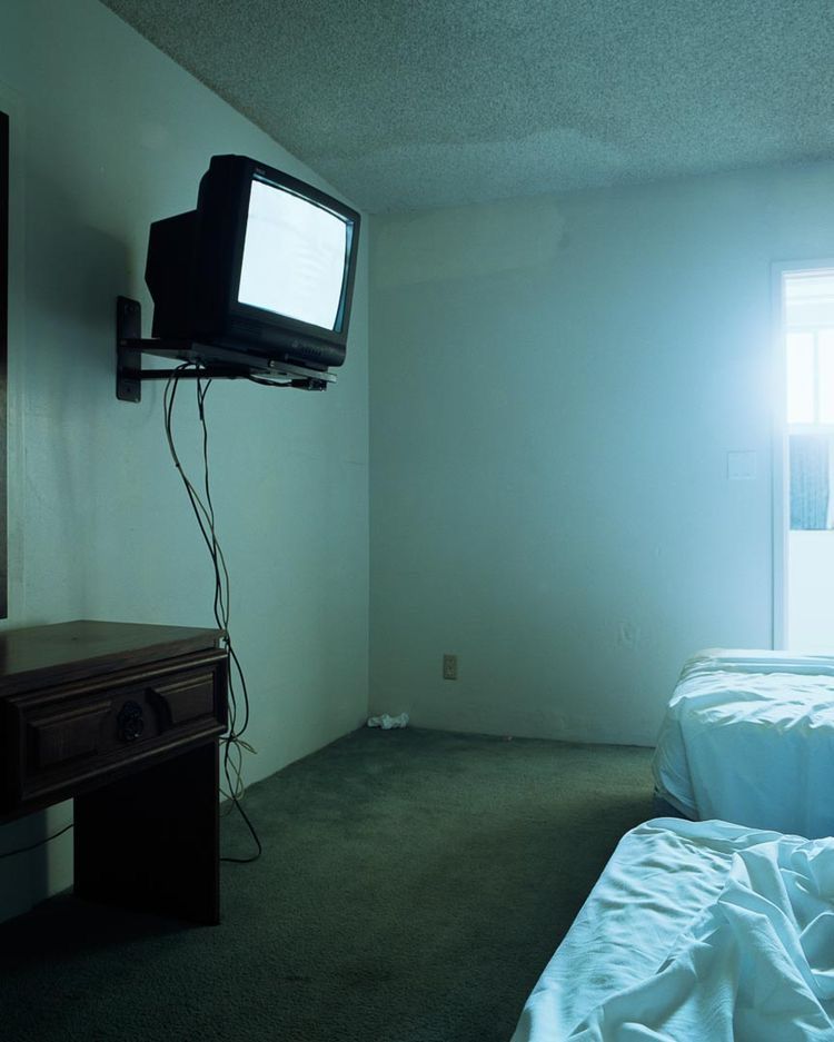lonely hotel room