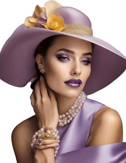 femme extra terrestre faite de plantes et de fleurs