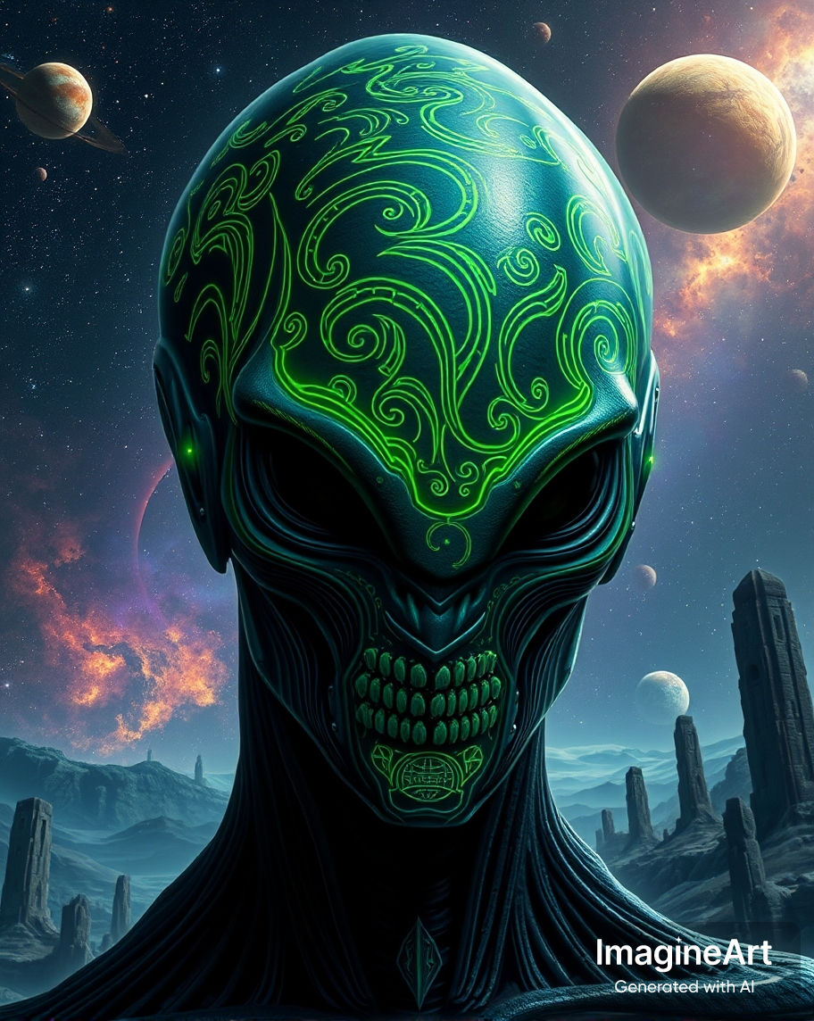 Armored Alien Warrior 