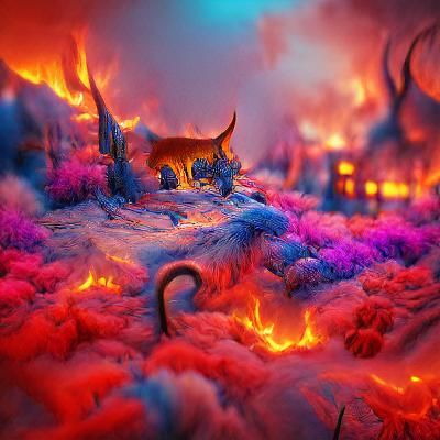 Hell_Cat - User on NightCafe Creator - NightCafe Creator