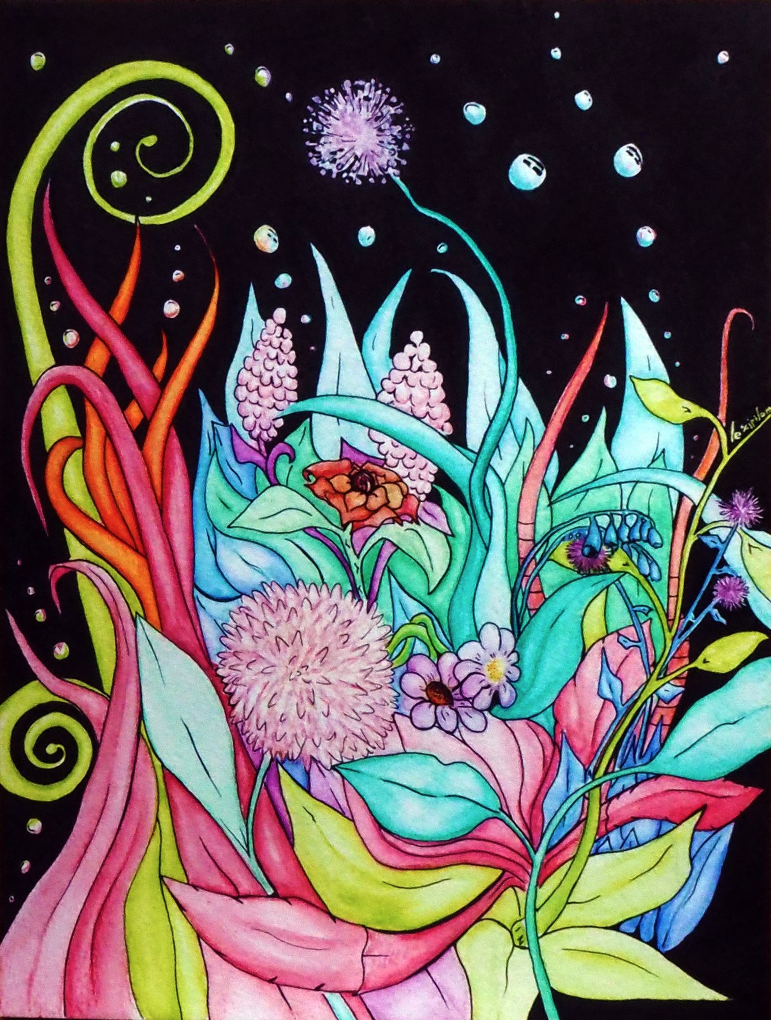 le portrait une femme 3/4 